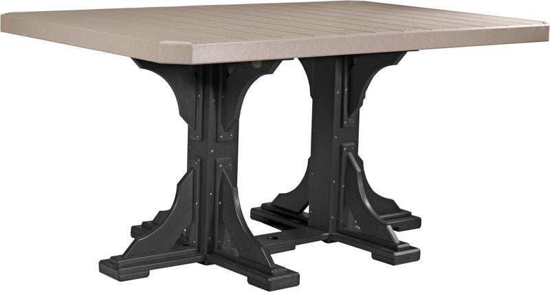 Poly 4 x 6 Rectangular Table WWB Counter