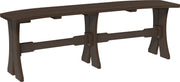 Poly 52 Table Bench Brazilian Walnut