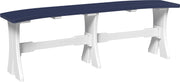 Poly 52 Table Bench Patriot Blue White