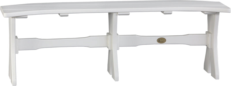 Poly 52 Table Bench White