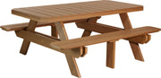 Poly 6 Rectangular Picnic Table Antique
