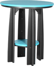 Poly Balcony Table Aruba Blue