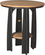 Poly Balcony Table Antique Mahogany