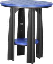 Poly Balcony Table Blue Black