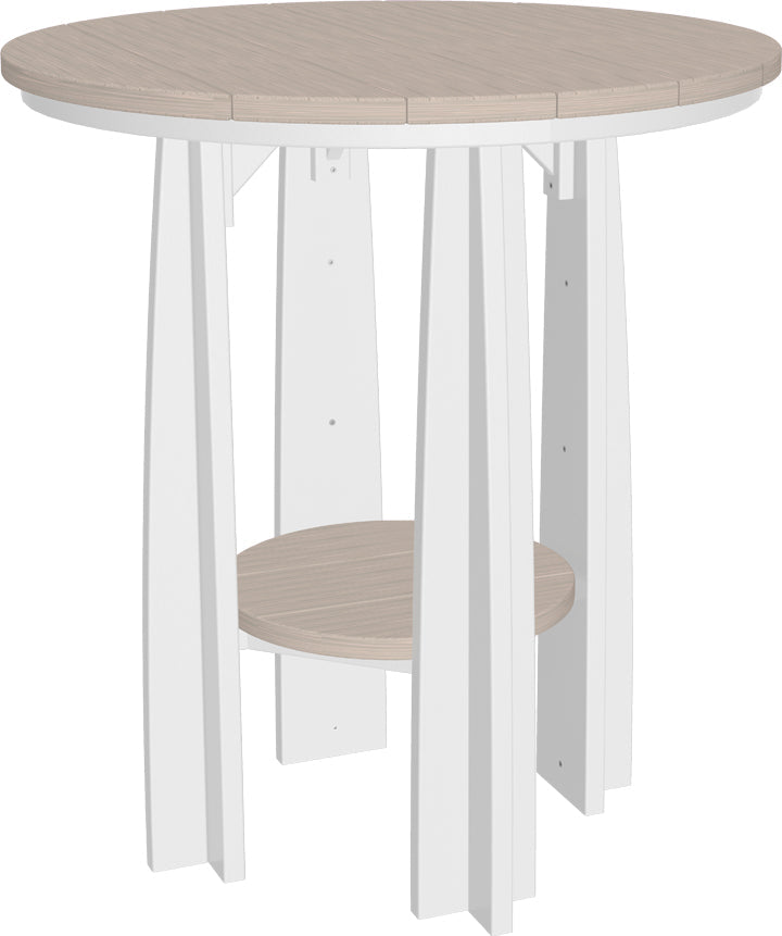 Poly Balcony Table Birch White