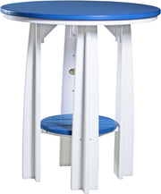 Poly Balcony Table Blue