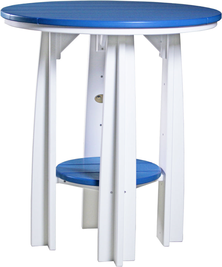 Poly Balcony Table Blue