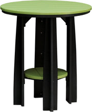 Poly Balcony Table Lime Green