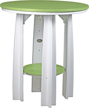 Poly Balcony Table Lime Green