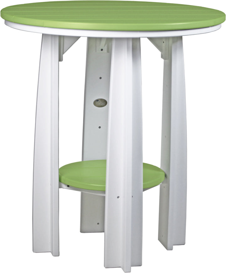Poly Balcony Table Lime Green