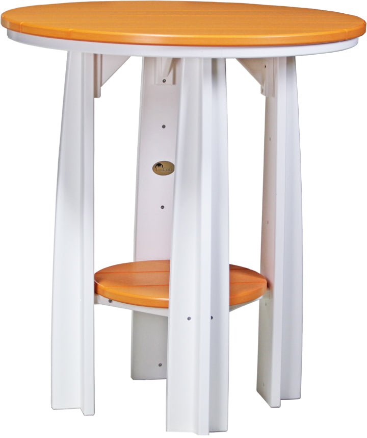 Poly Balcony Table Tangerine