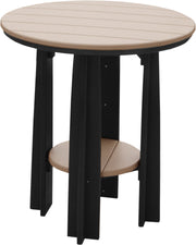 Poly Balcony Table Weatherwood