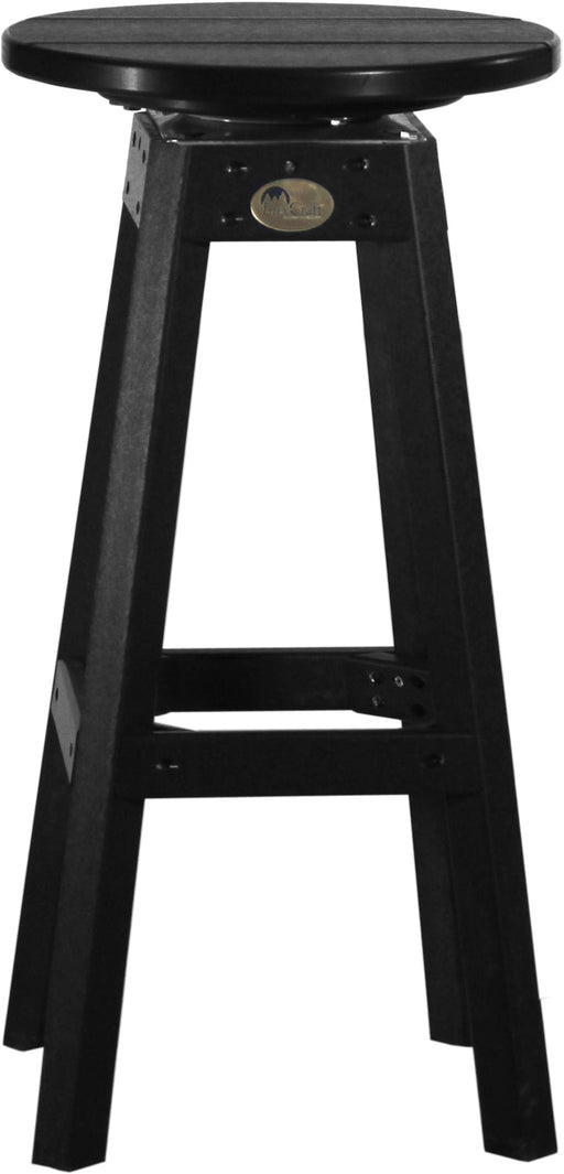 Poly Bar Stool Black