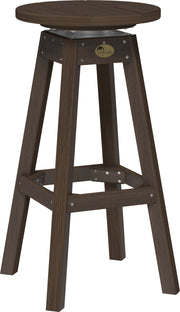 Poly Bar Stool Brazilian Walnut