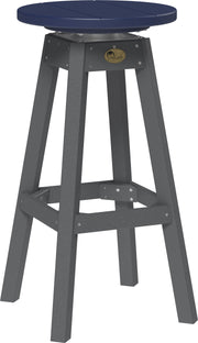 Poly Bar Stool Patriot Blue Slate