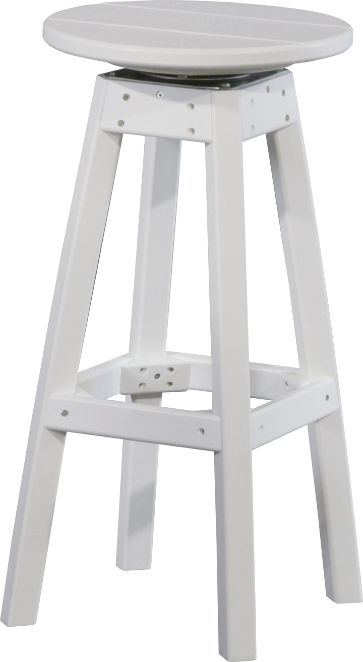 Poly Bar Stool White