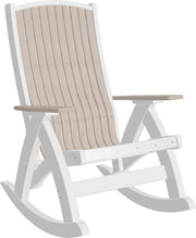 Poly Comfort Rocker Birch White
