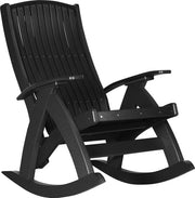 Poly Comfort Rocker Black