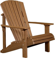 Poly Deluxe Adirondack Chair Antique Mahogany