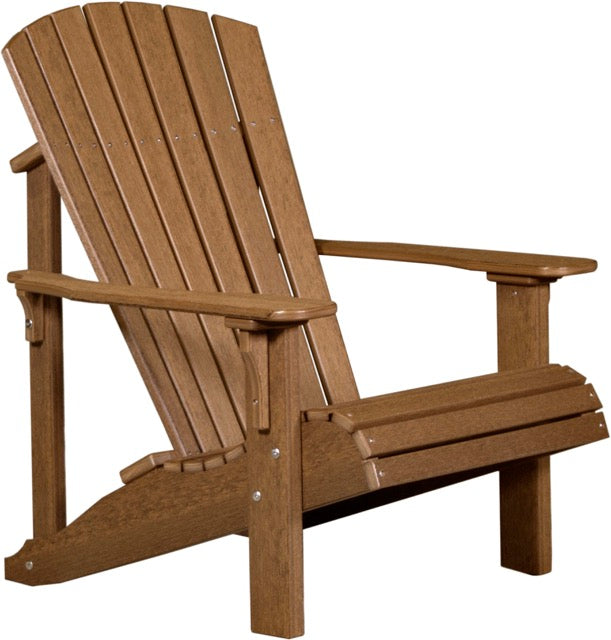 Poly Deluxe Adirondack Chair Antique Mahogany