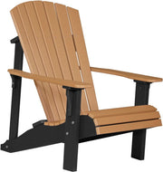 Poly Deluxe Adirondack Chair Cedar Black