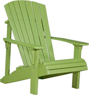 Poly Deluxe Adirondack Chair Lime Green