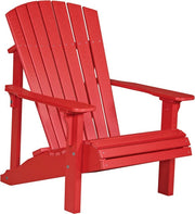 Poly Deluxe Adirondack Chair Red
