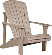 Poly Deluxe Adirondack Chair Weatherwood