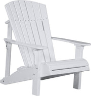 Poly Deluxe Adirondack Chair White