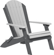 Poly Folding Adirondack Chair Dove Gray Slate