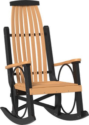 Poly Grandpa s Rocker Cedar Black