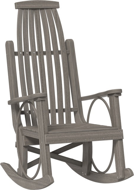 Poly Grandpa s Rocker Coastal Gray