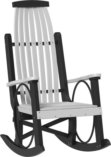 Poly Grandpa s Rocker Dove Gray Black