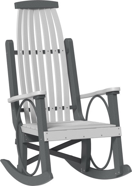Poly Grandpa s Rocker Dove Gray Slate