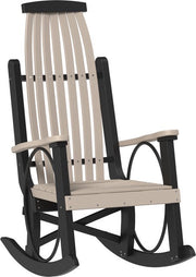 Poly Grandpa s Rocker Weatherwood Black