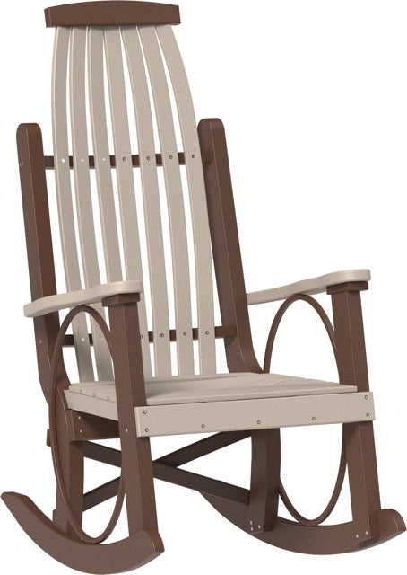 Poly Grandpa s Rocker Weatherwood Chestnut Brown