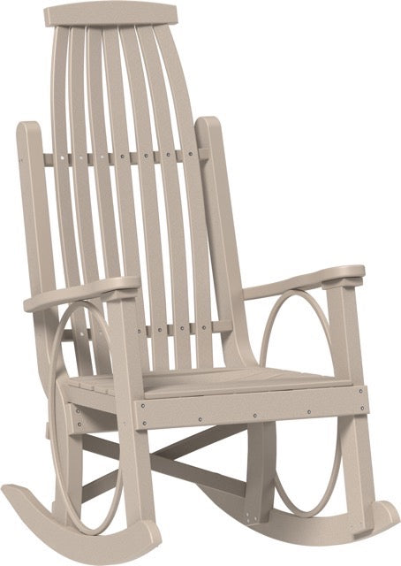 Poly Grandpa s Rocker Weatherwood