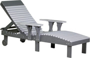Poly Lounge Chair Dove Gray Slate