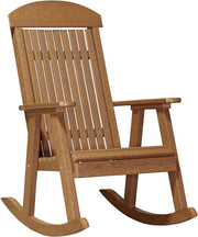 Poly Porch Rocker Antique Mahogany