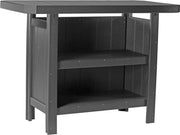 Poly Serving Bar Black