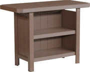 Poly Serving Bar Chestnut