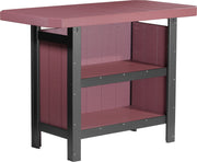 Poly Serving Bar Cherrywood