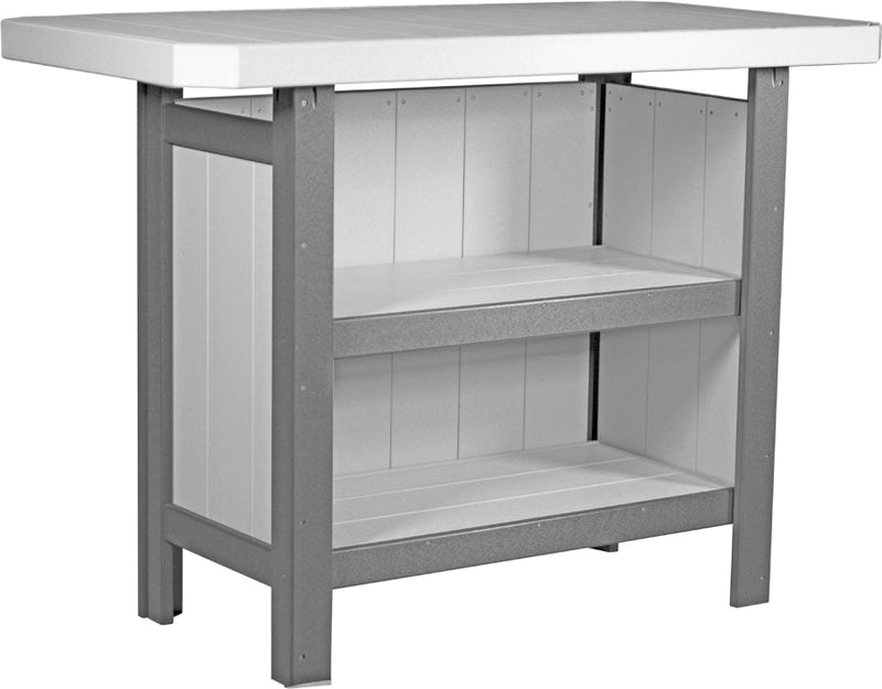Poly Serving Bar Dove Gray