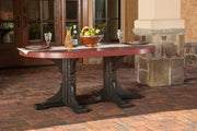 Poly 4 x 6 Oval Table Dining Height