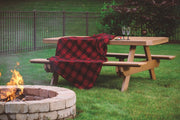 Poly 6 Rectangular Picnic Table Antique Mahogany