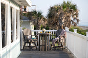 Poly Balcony Table Set Coastal Gray