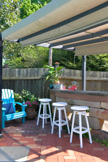 Poly Bar Stools White