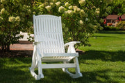 Poly Comfort Rocker White