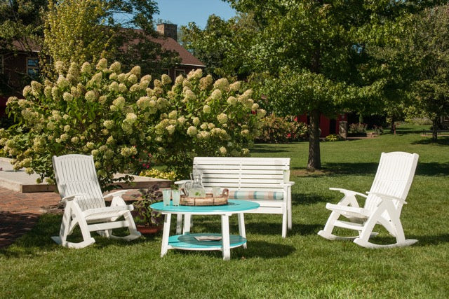 Poly Comfort Rockers White 1