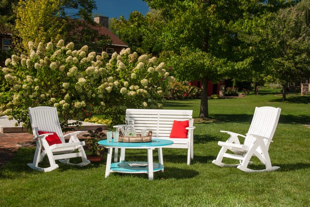 Poly Comfort Rockers White 3